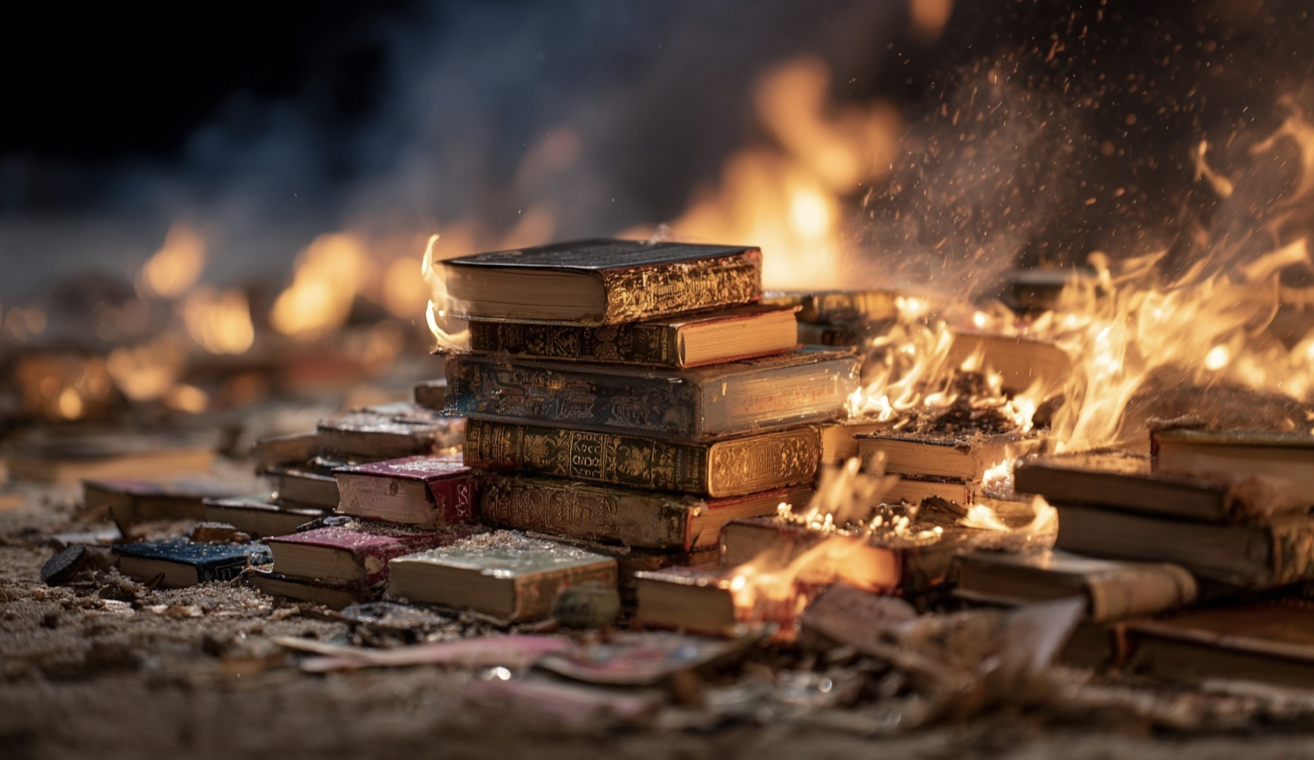 The bonfire of gay-friendly books in US schools heats up to include classics like To Kill a Mockingbird!