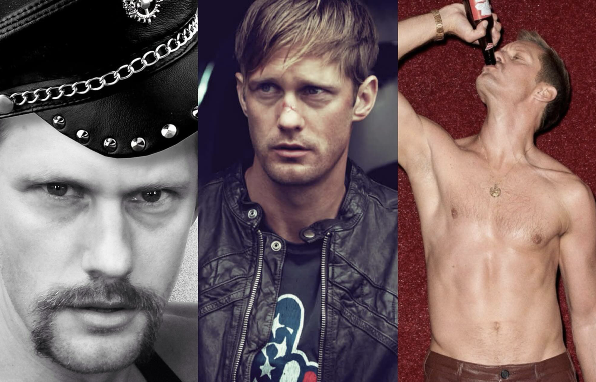 Alexander Skarsgård leans into the BDSM gay world in his new movie Pillion