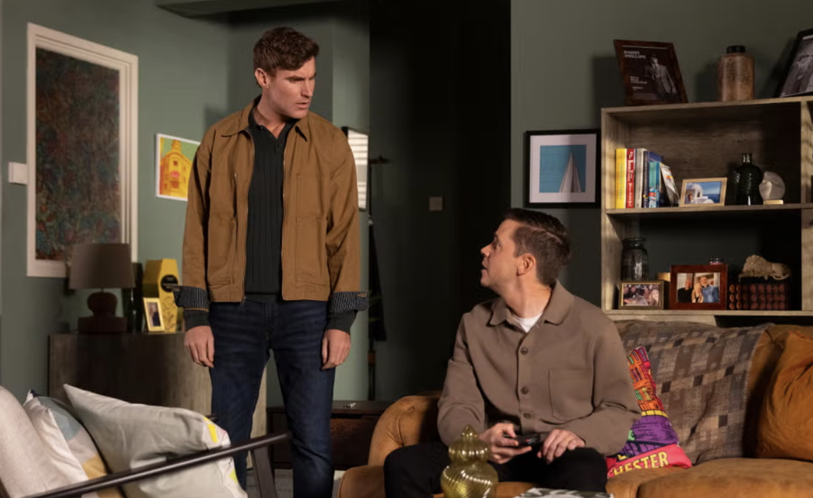 Coronation Street features coercive control issues within a gay relationship