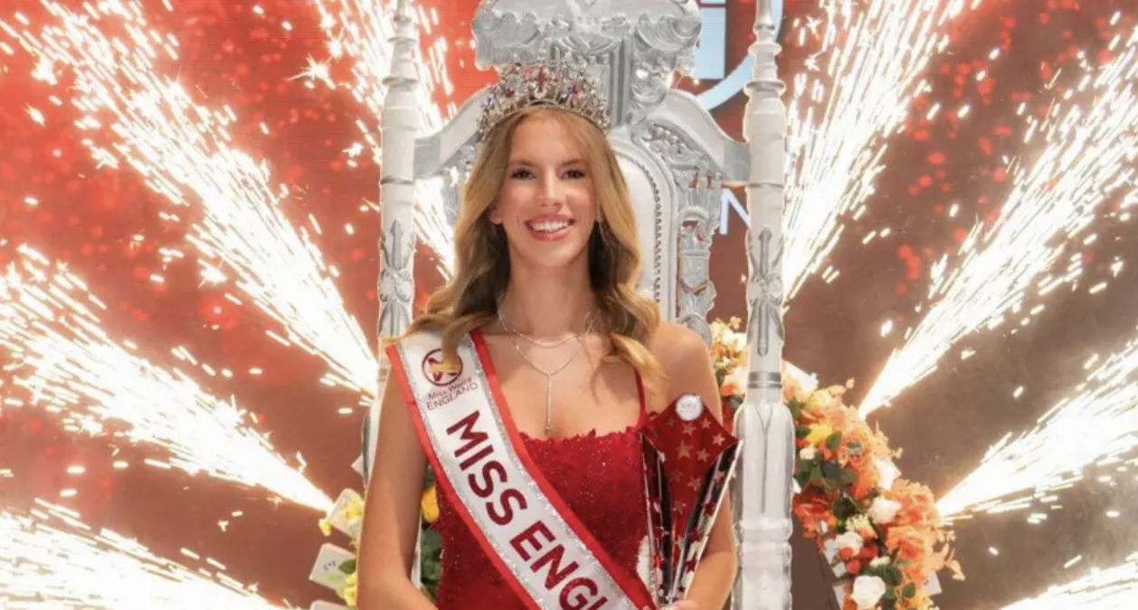 And Miss England is... a lesbian! Grace Richardson makes history