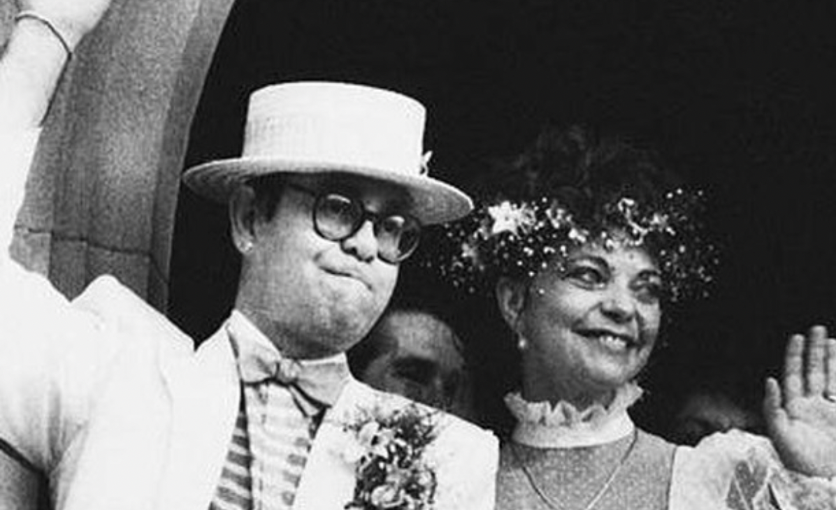 When Elton John married... Renate Blauel. When 'lavender marriages' go wrong