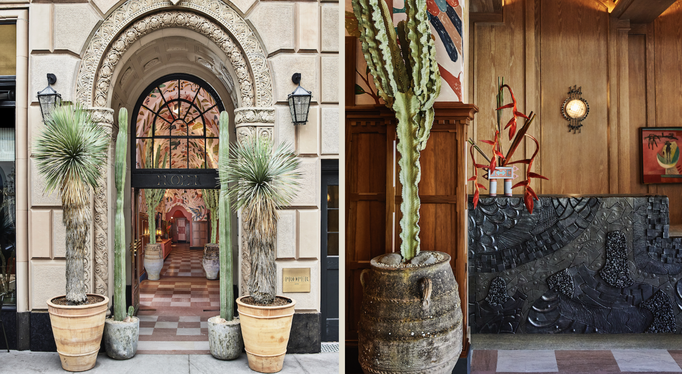 Downtown LA gets an edgy vibey hotel to go with its edgy new vibe. It's called The Proper.