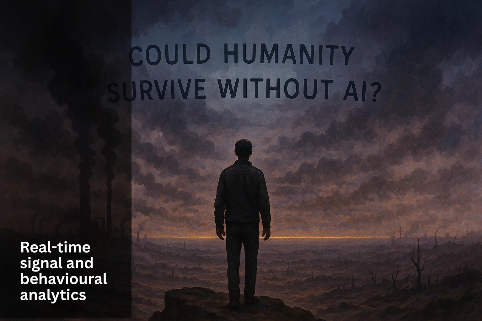 Could humanity survive without AI?