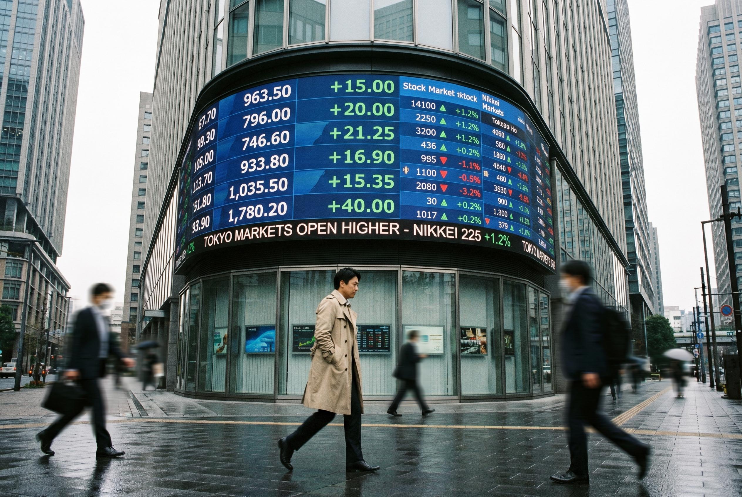 Global shares climb amid central bank pauses and Middle East tensions