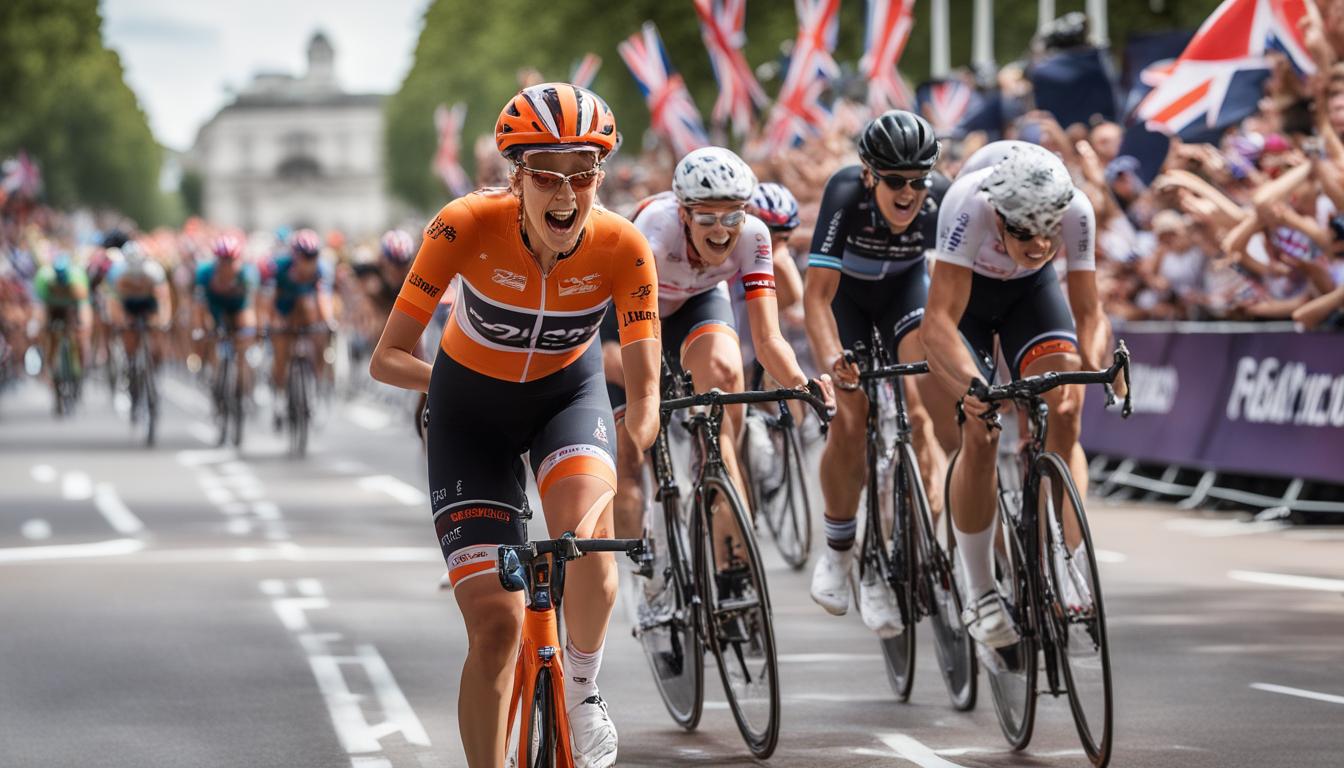 Dutch Cyclist Lorena Wiebes Wins First Stage of RideLondon Classique