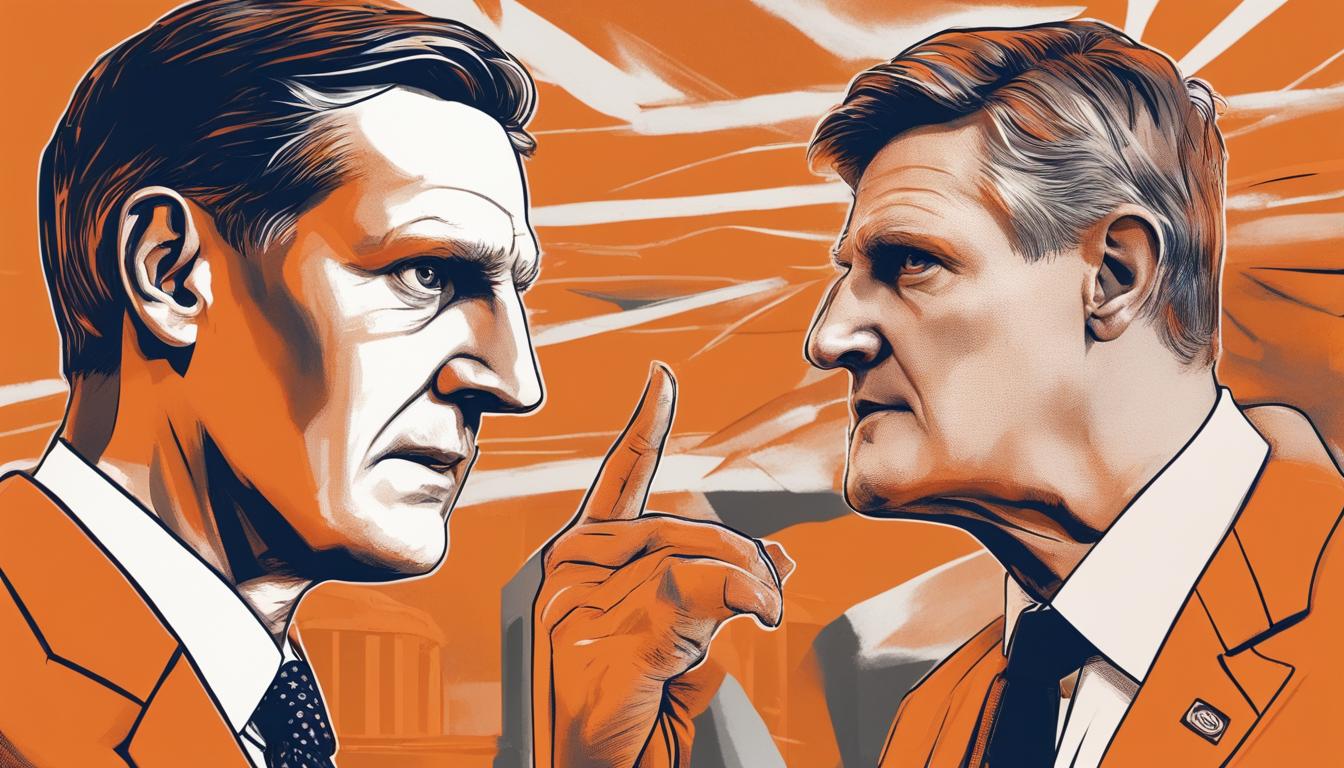 Prime Minister Rishi Sunak and Labour leader Keir Starmer Clash Over Debates and Energy Policy