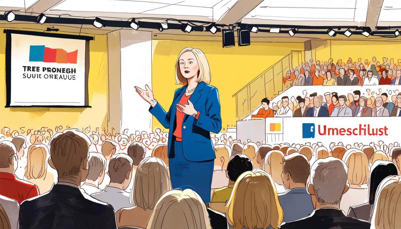 Liz Truss announces plans for new social media platform promoting free speech