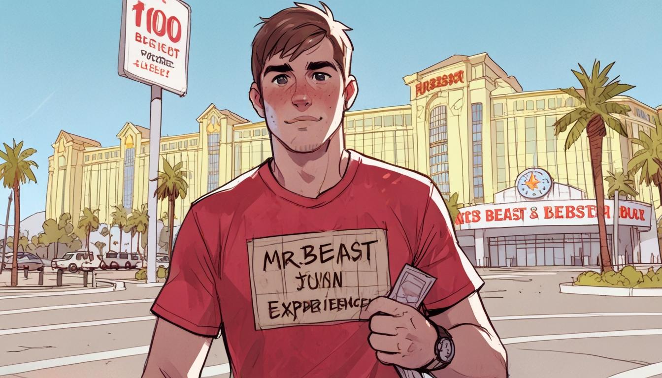 MrBeast apologises after fans criticise disappointing Las Vegas event