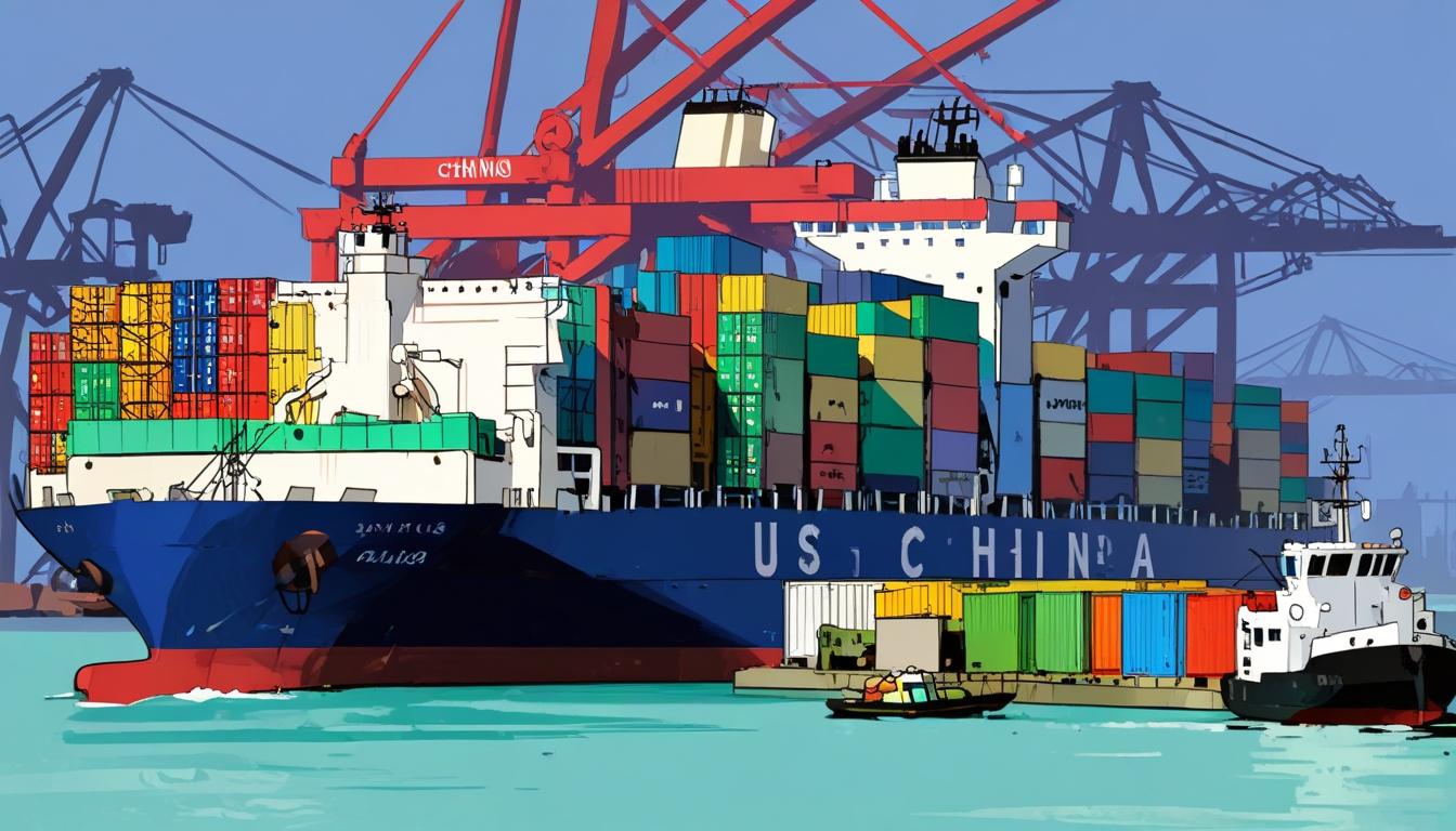 Container shipping crisis looms as US-China tariffs trigger steep decline in trade