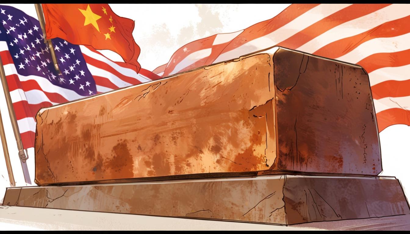 China’s copper stockpiles could run out by mid-June amid US competition