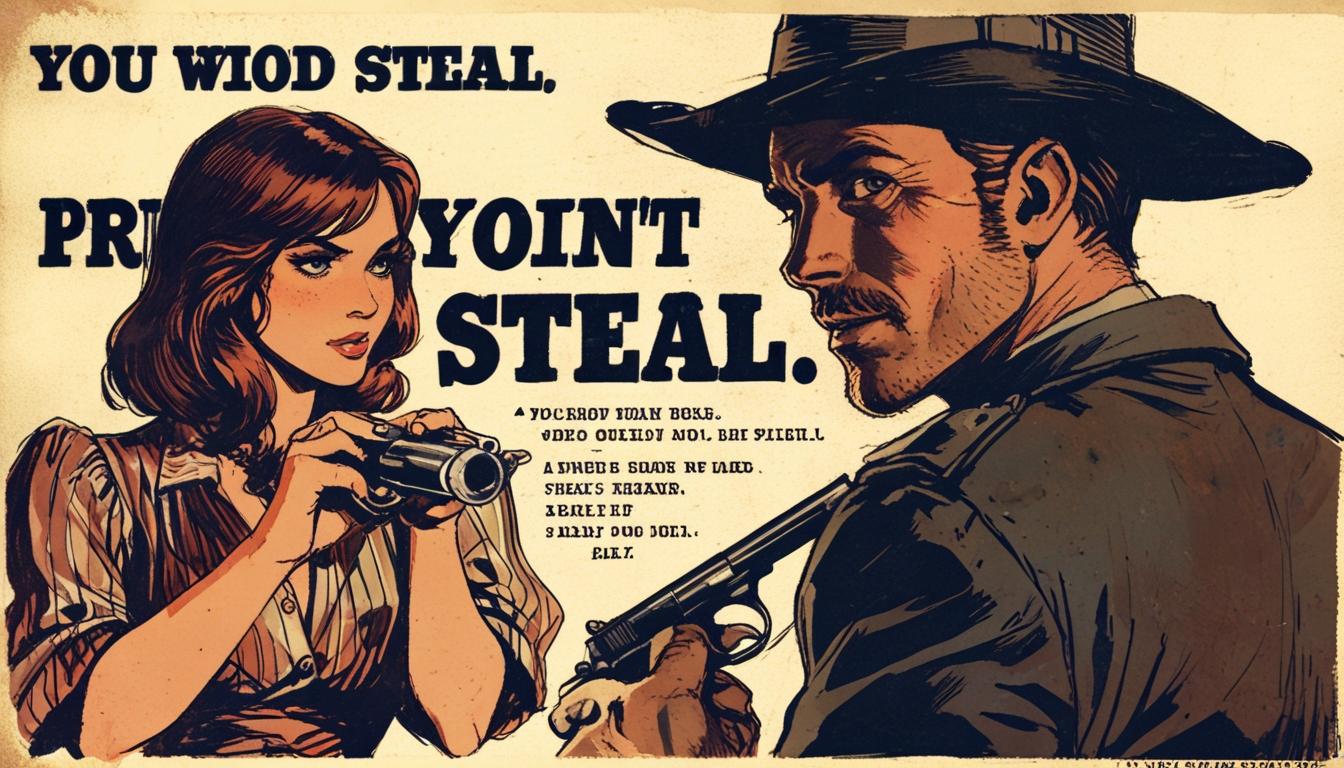 Iconic anti-piracy advert used pirated font in ironic twist