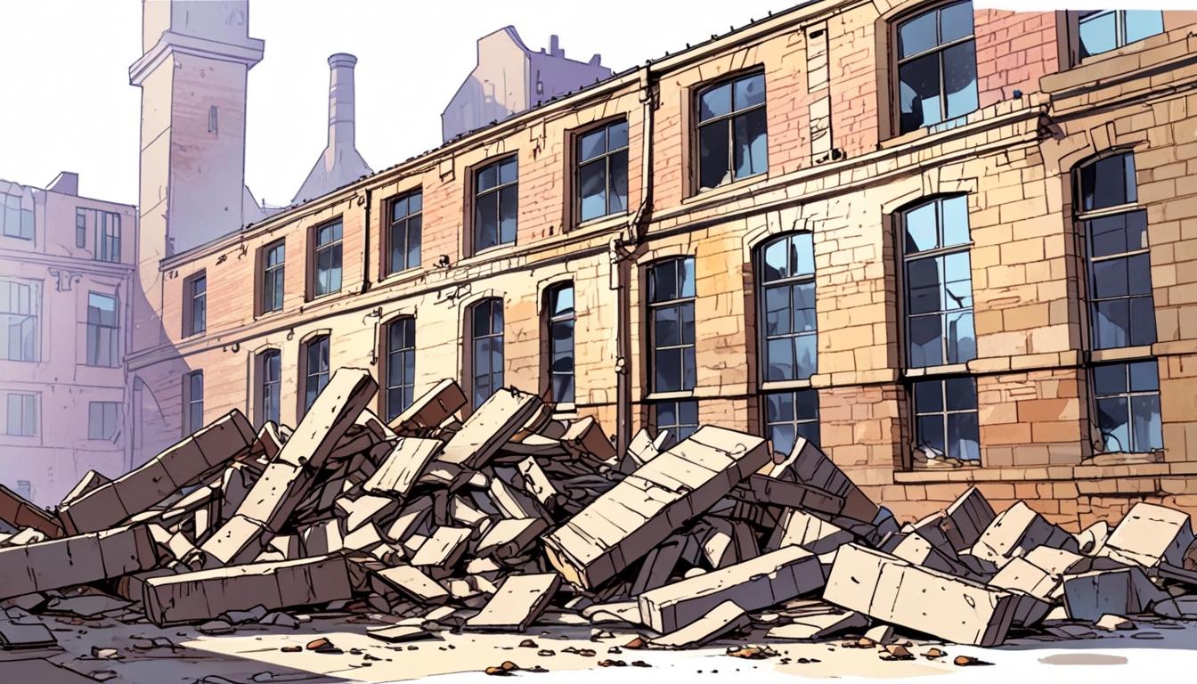Glasgow’s historic Victoria Biscuit Works rubble sparks outrage amid 500 job losses