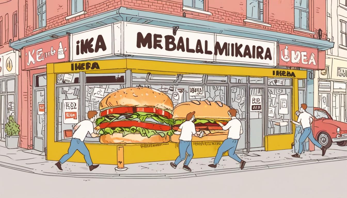 Subway takes playful swipe at Ikea with ‘battle of the balls’ campaign on Oxford Street