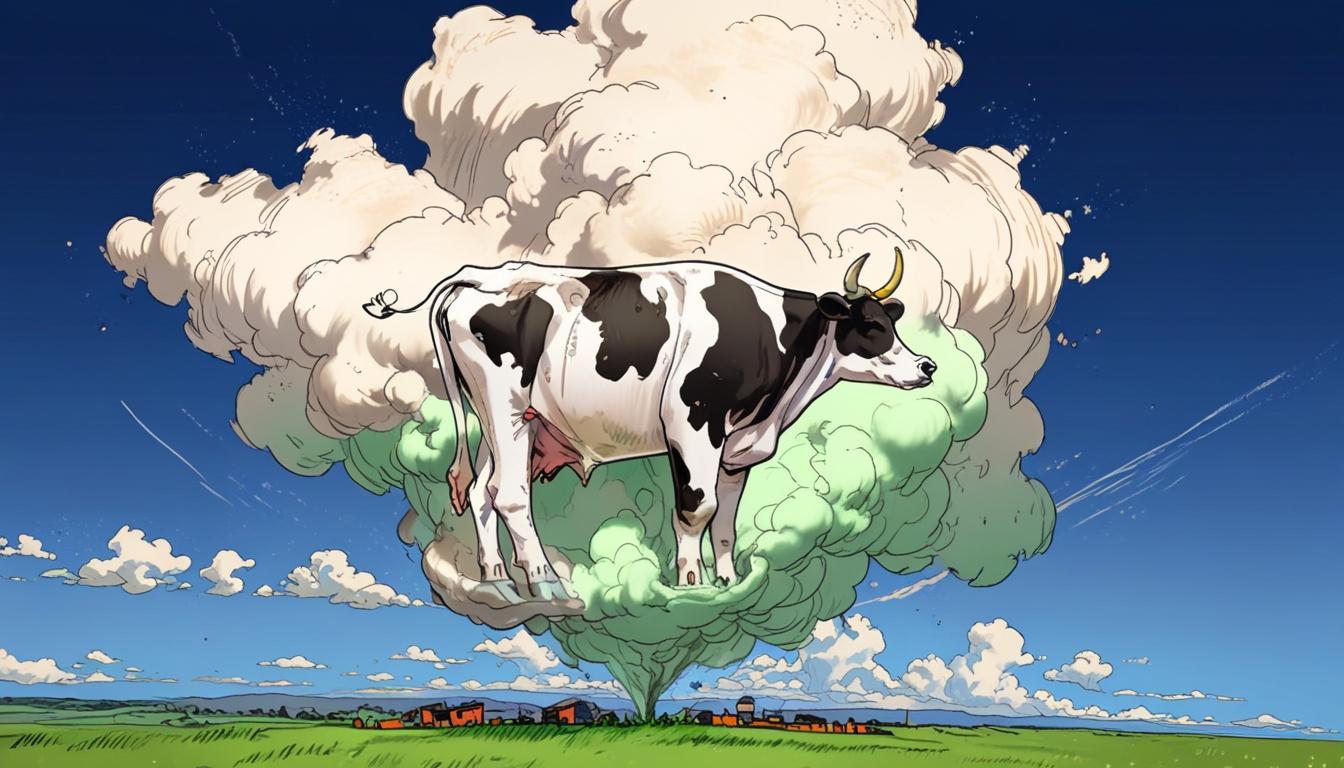 Big dairy firms lag in tackling methane despite climate urgency