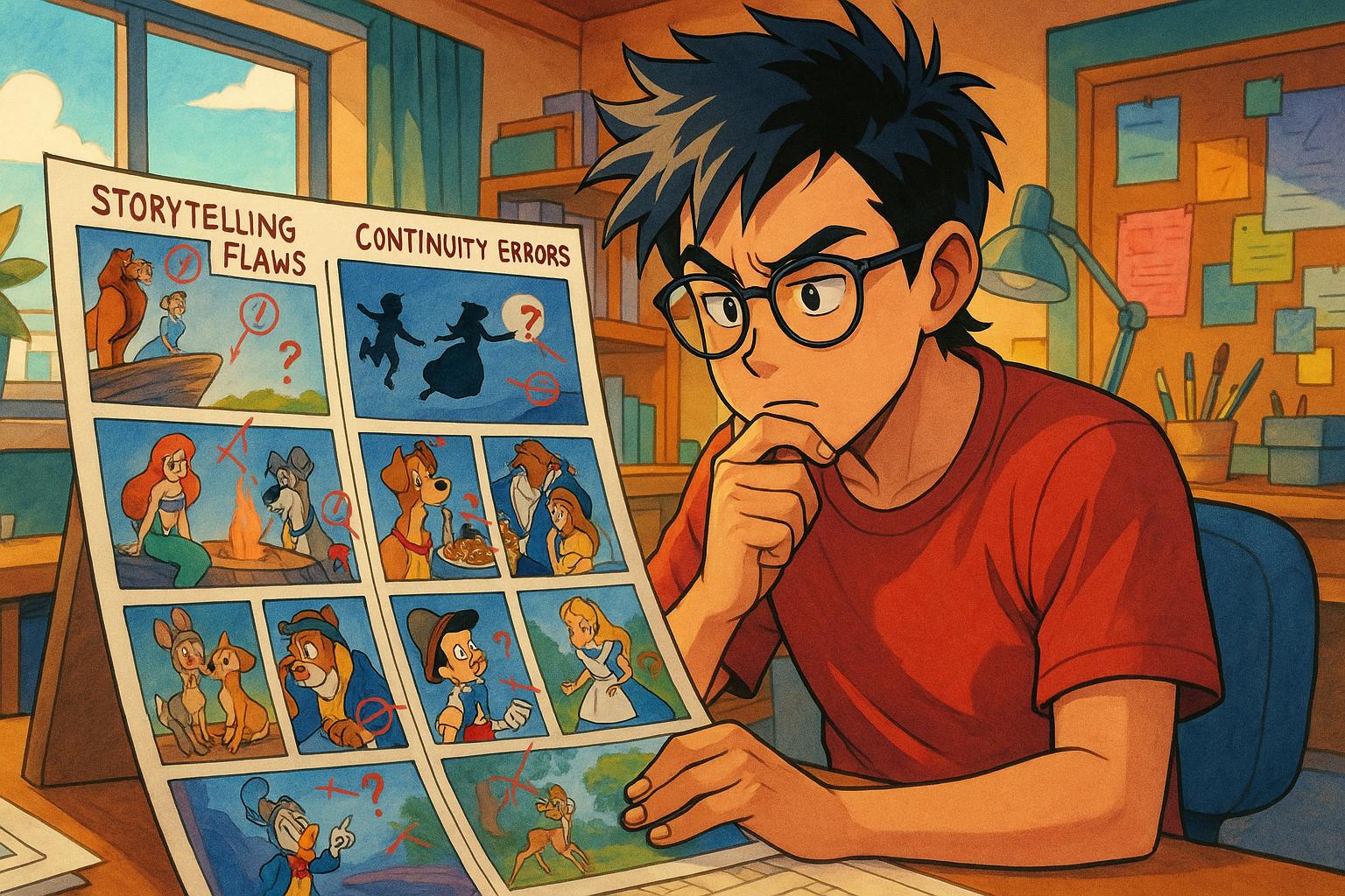 Disney films reveal surprising gaps in logic and continuity despite their magic