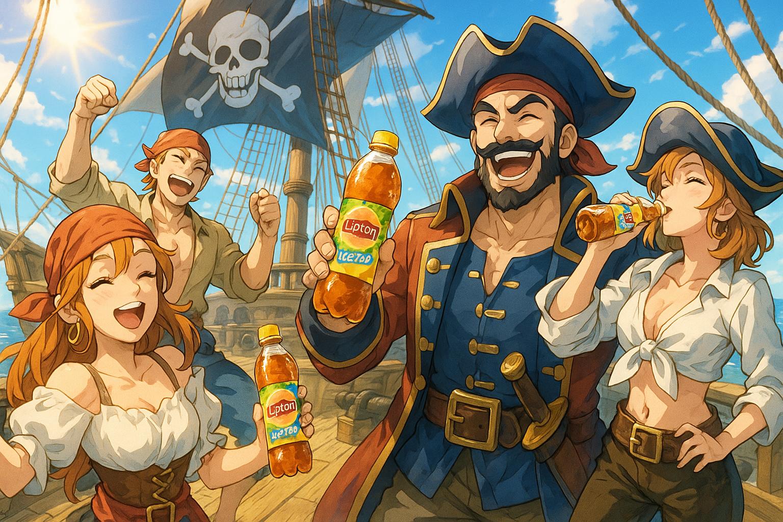 Lipton Ice Tea transforms pirate tale with refreshingly playful new campaign