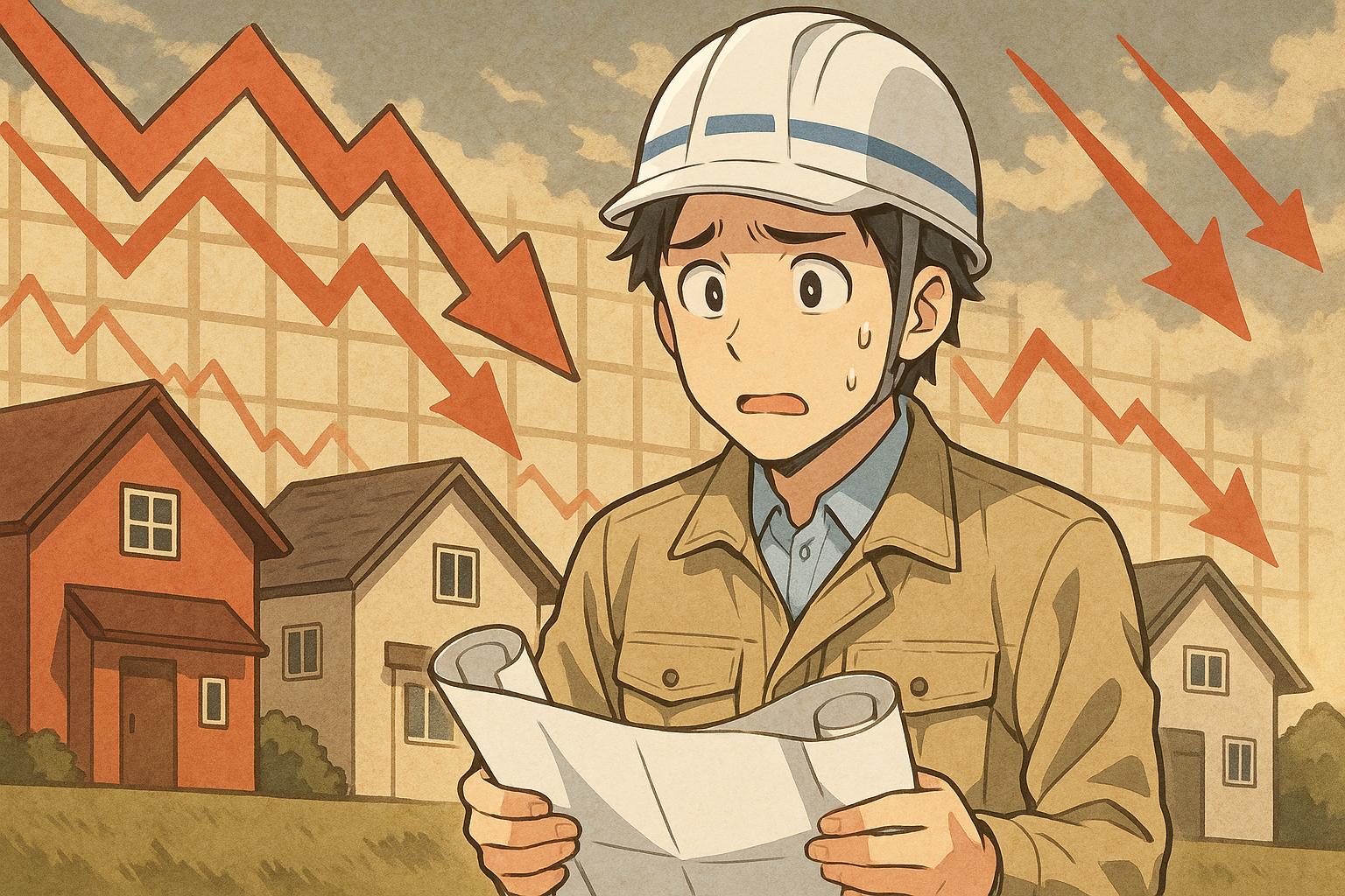 Builder confidence hits lowest point since 2023 amid tariff woes and rising costs
