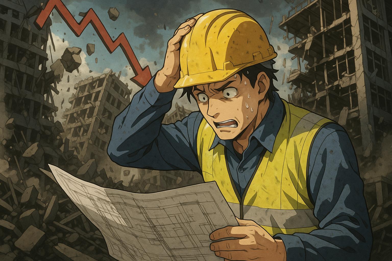 UK construction insolvencies double pre-pandemic levels amid soaring costs and payment delays