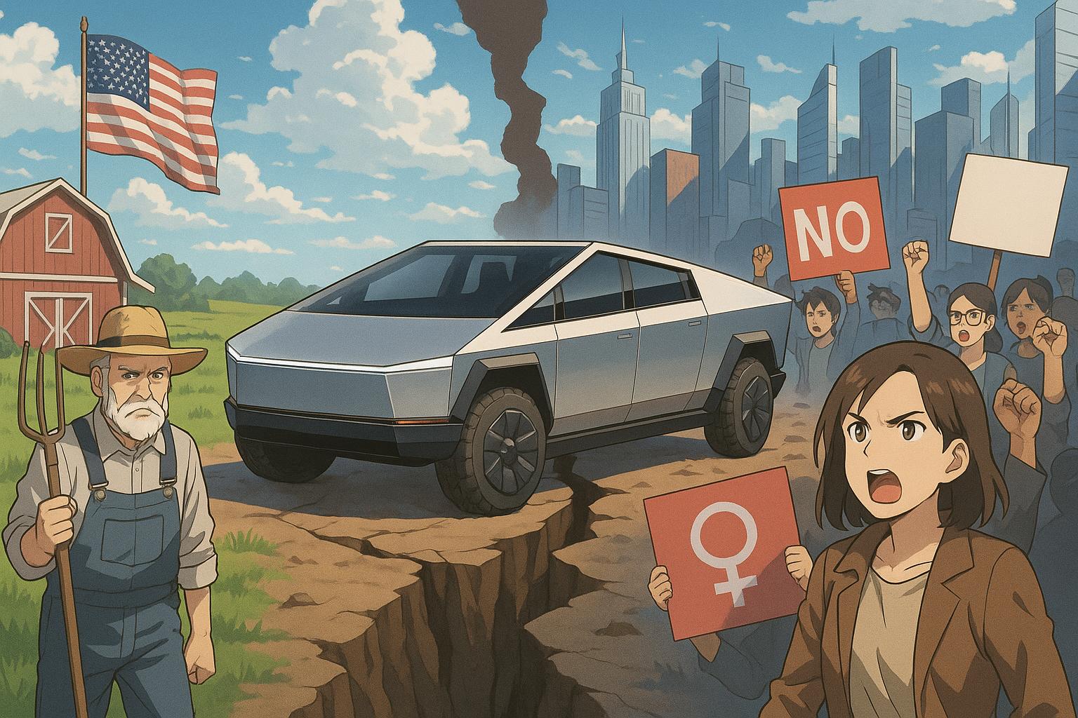 Louis Theroux’s The Settlers reignites debate as Tesla Cybertruck faces market backlash