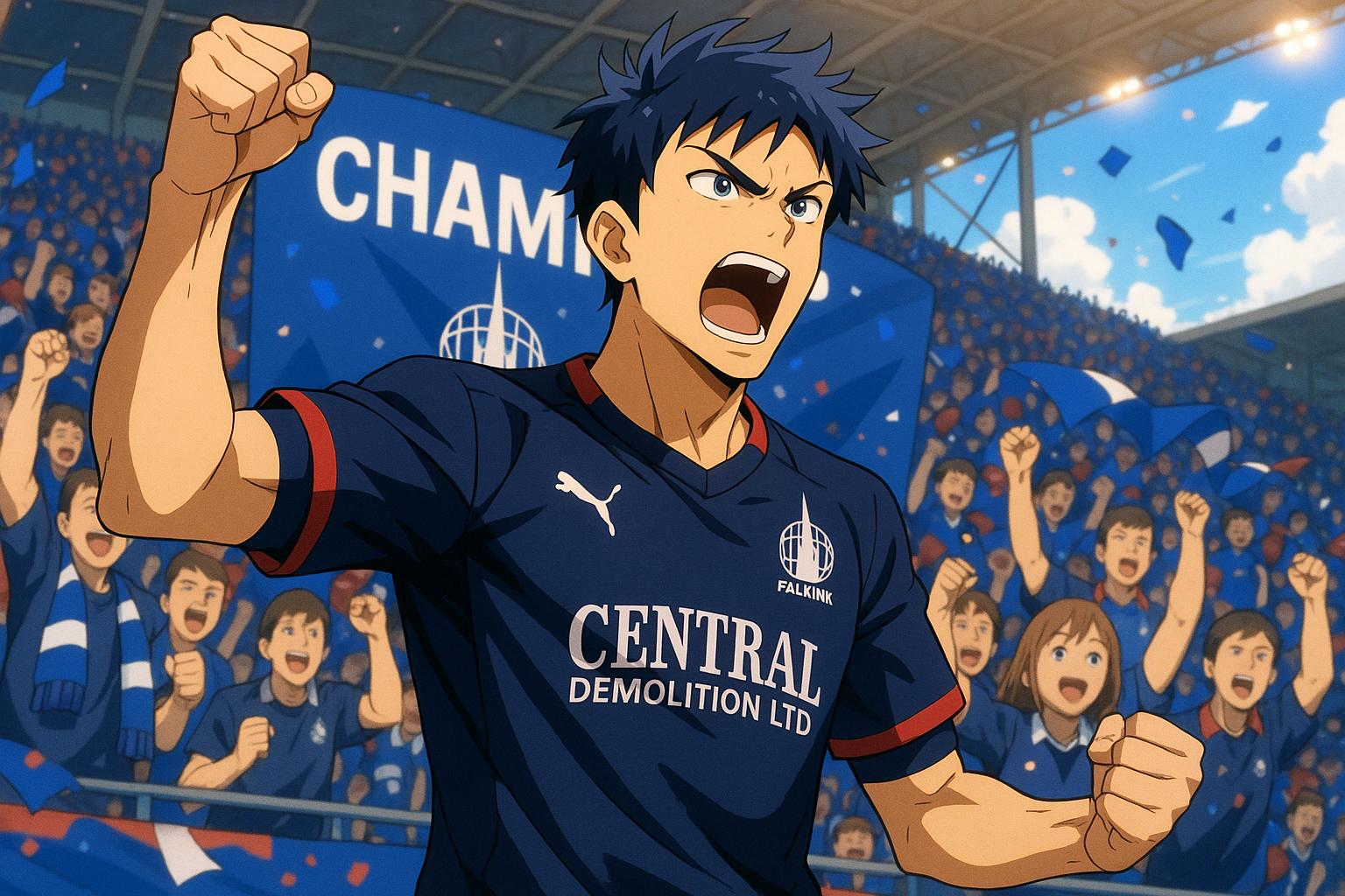 Falkirk secures Premiership return after back-to-back promotions and fan-driven revival