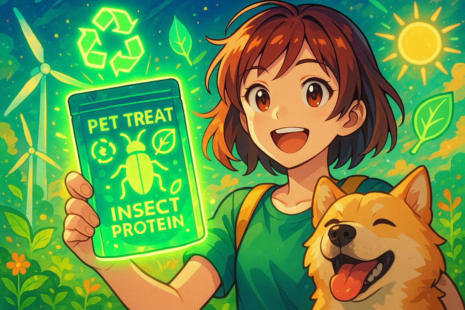 UK pet food industry accelerates shift to insect-based sustainable nutrition