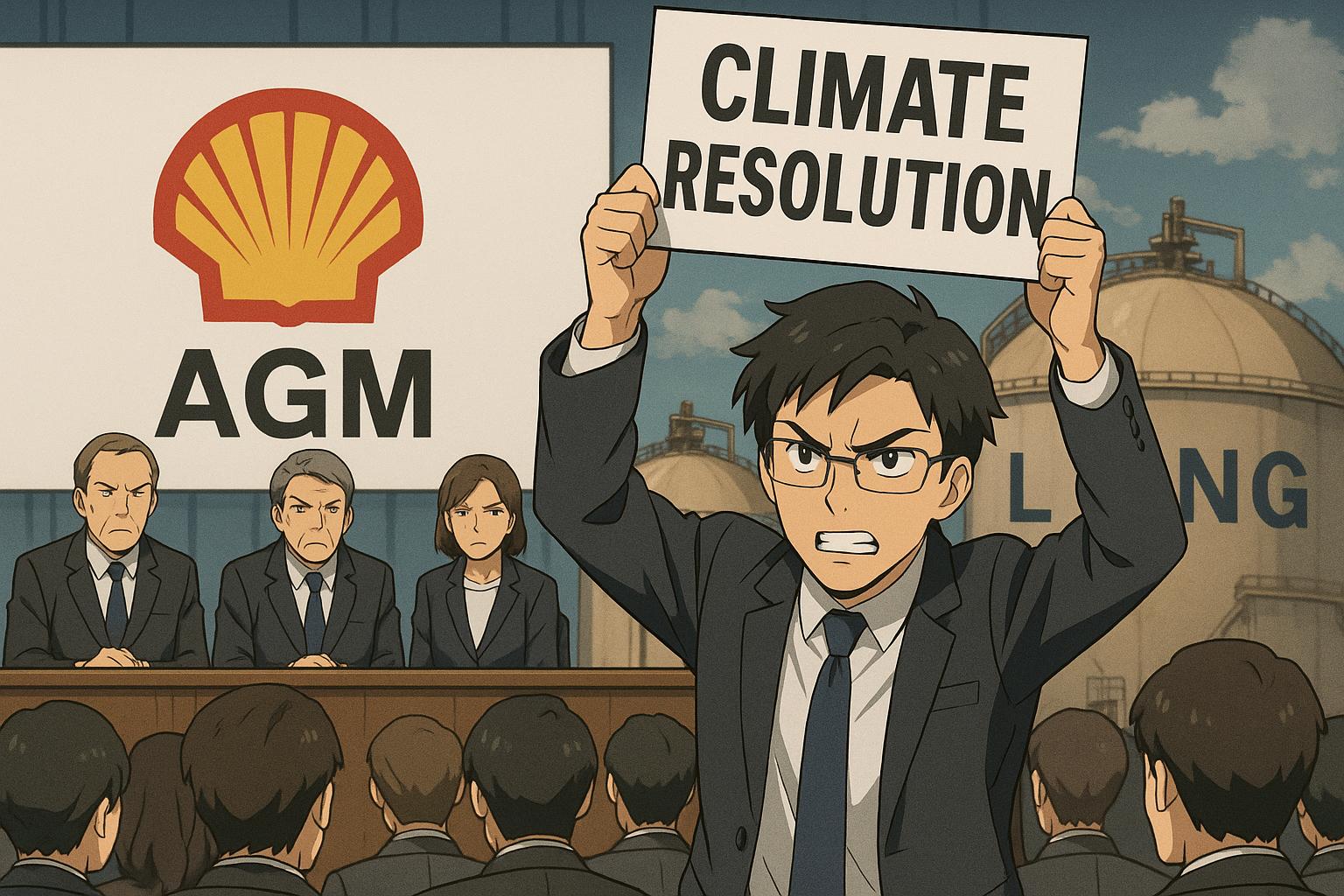 Shell faces rising shareholder pressure over LNG transparency and climate strategy