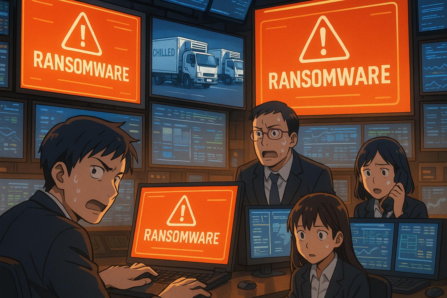 Peter Green Chilled ransomware attack disrupts UK supermarket supply chains