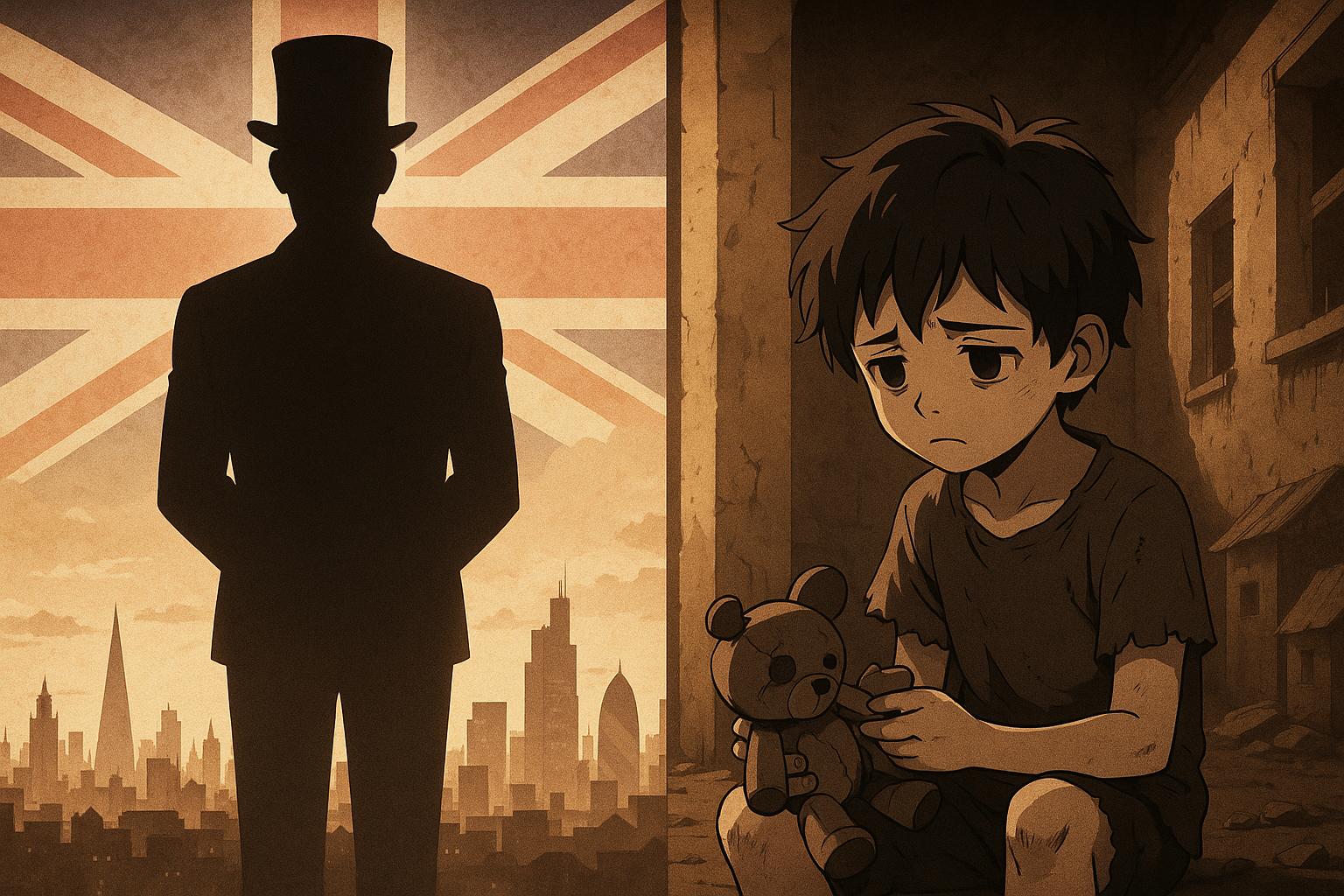 Billionaire wealth soars 1000% as child poverty hits record 4.5 million in Britain