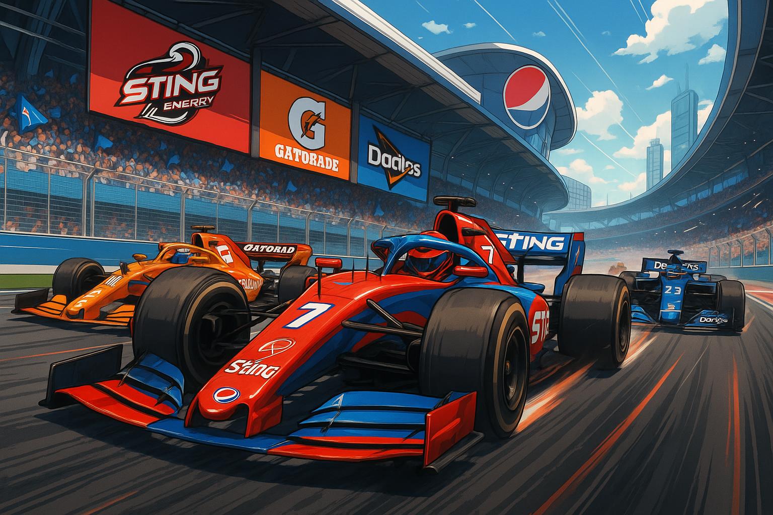 PepsiCo accelerates brand innovation with new multi-year Formula 1 partnership