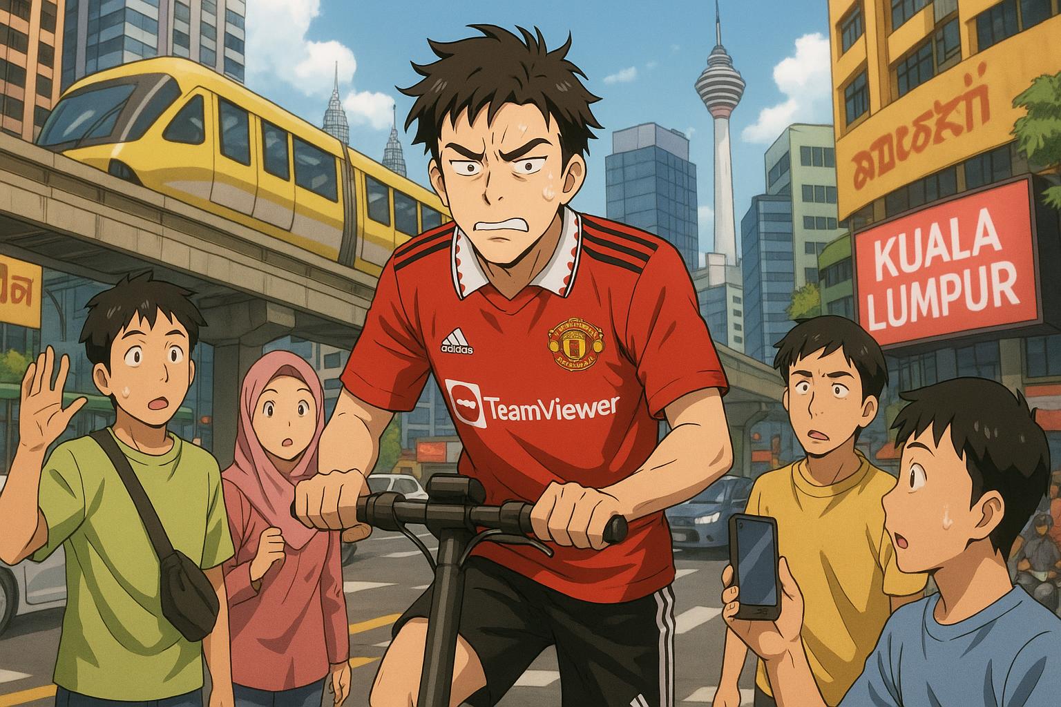 Manchester United players ask fans for help paying e-scooter bills amid turbulent Malaysia tour