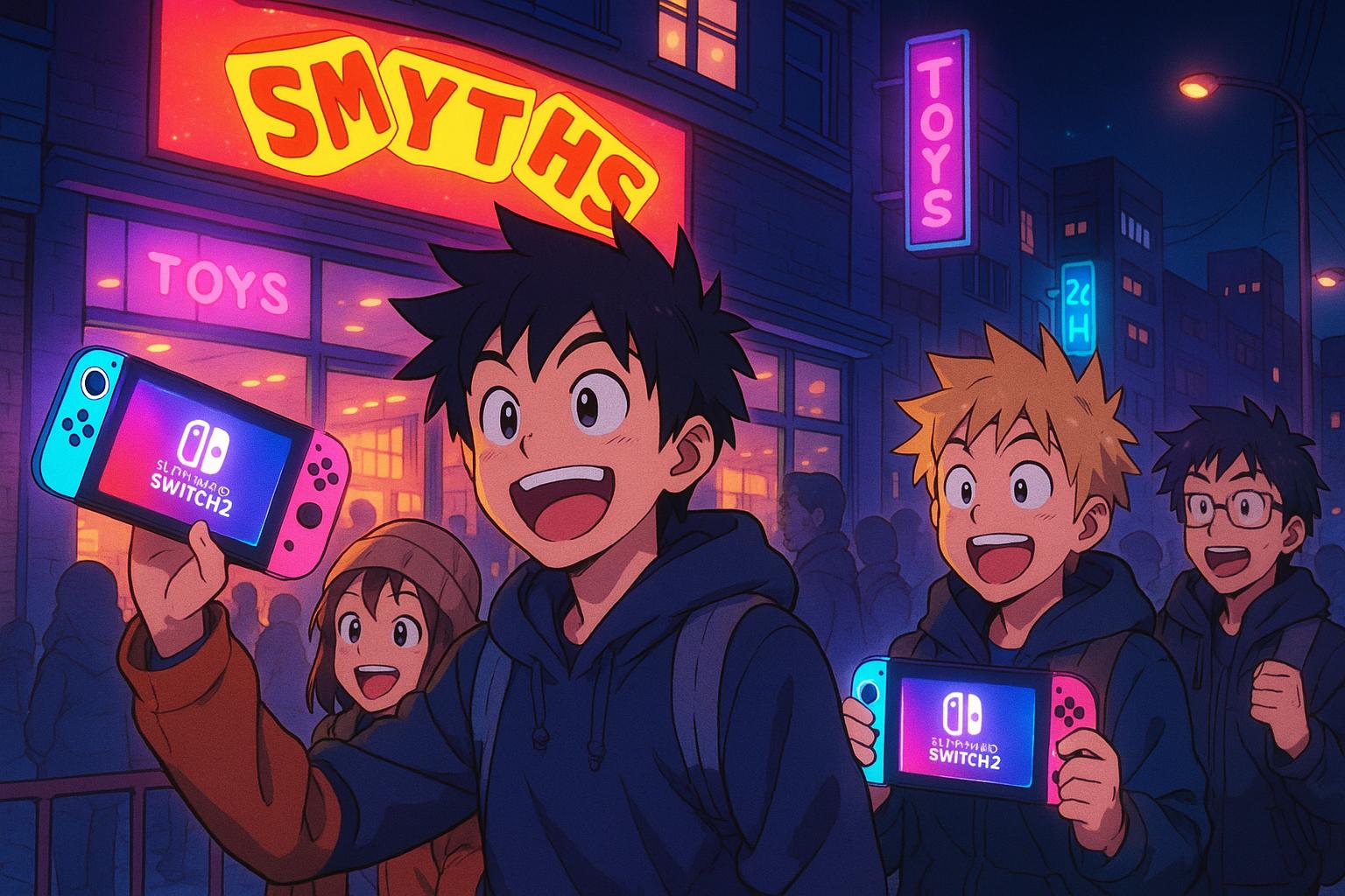 Nostalgia and novelty blend as Nintendo Switch 2 sparks rare midnight launch in UK