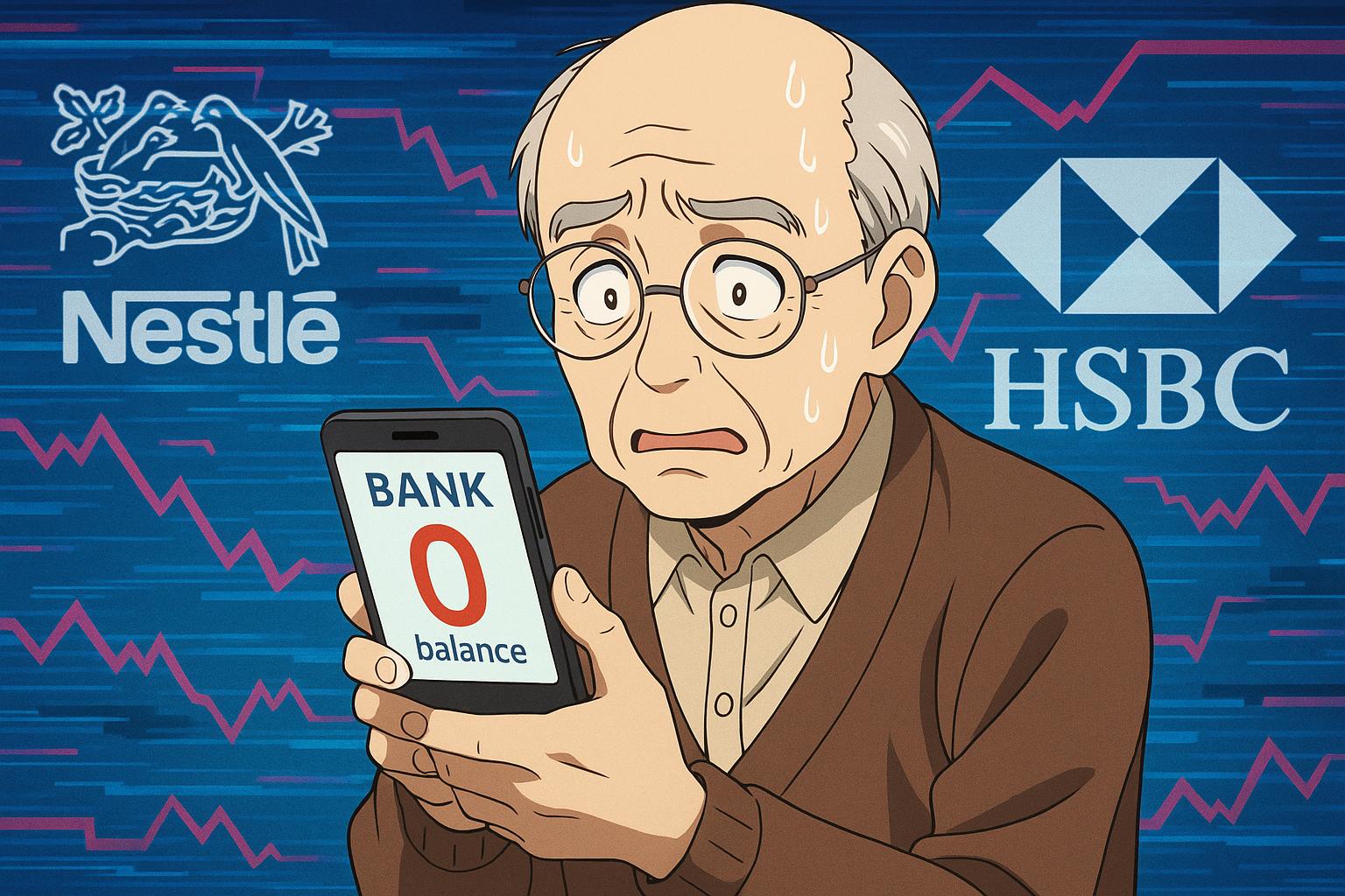 Nestlé pension payments delayed by HSBC banking glitch, sparking frustration among pensioners