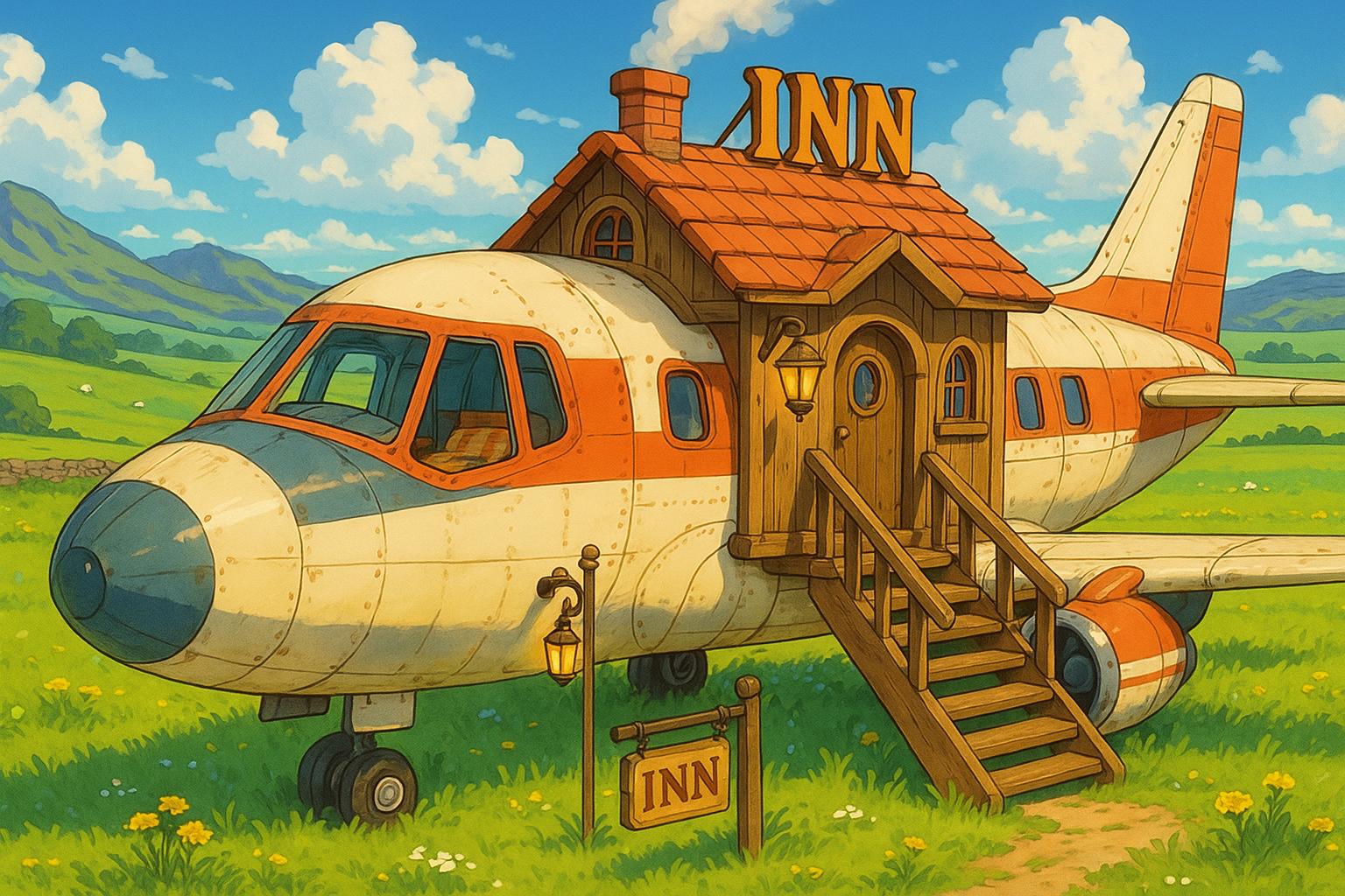 Scottish farmer transforms retired jet into quirky holiday accommodation