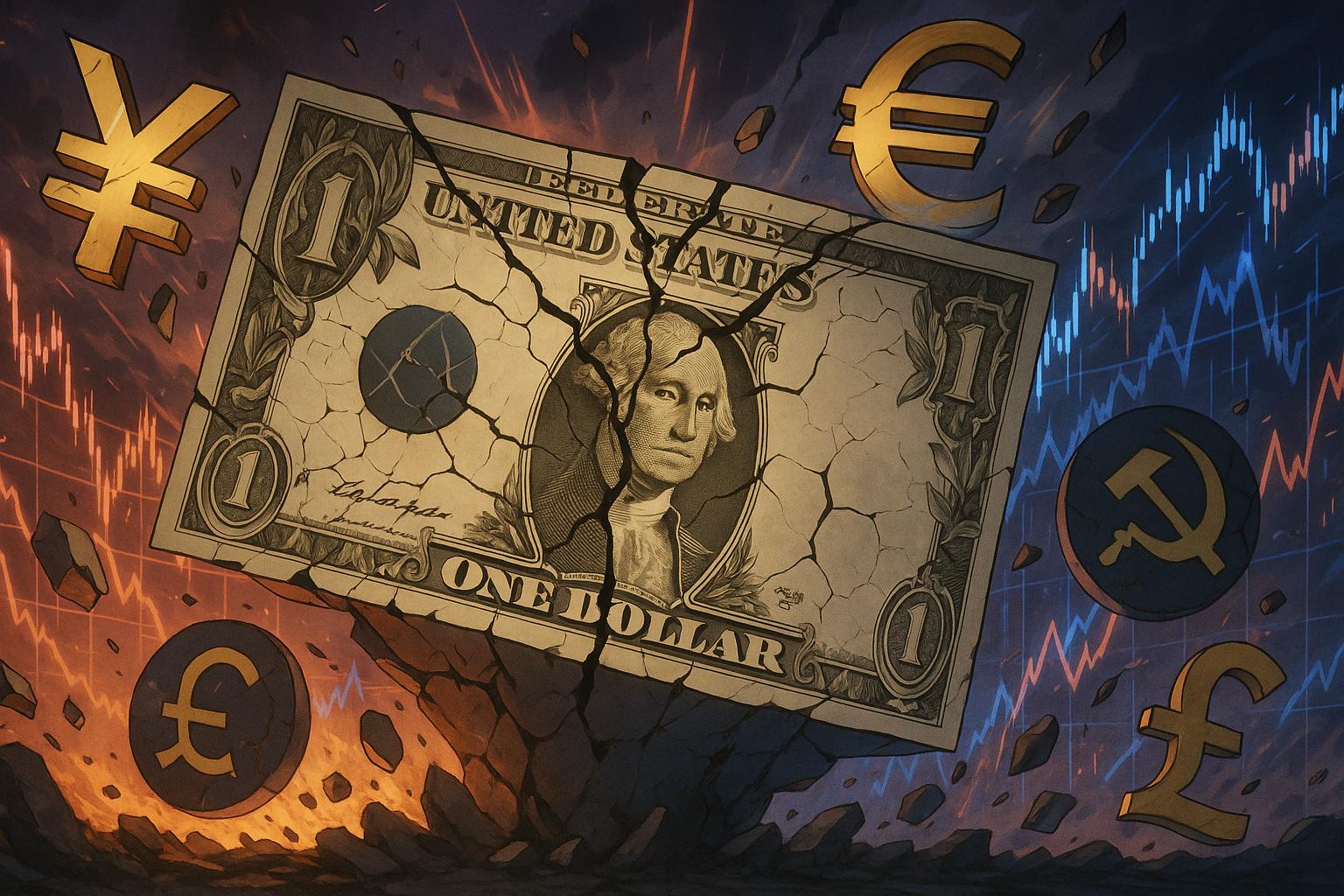 America faces critical monetary challenge as global de-dollarization accelerates