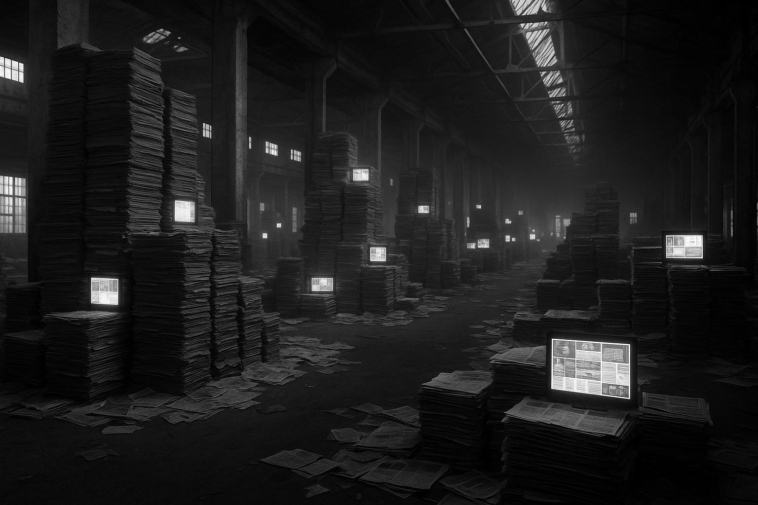 Ambitious immersive show Storehouse sparks debate over digital misinformation and memory