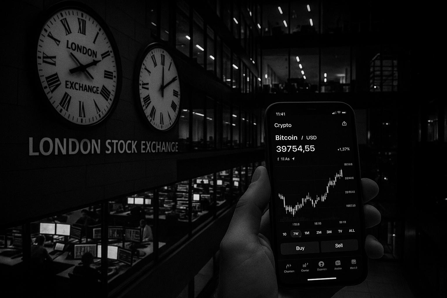 London Stock Exchange explores 24-hour trading inspired by crypto markets