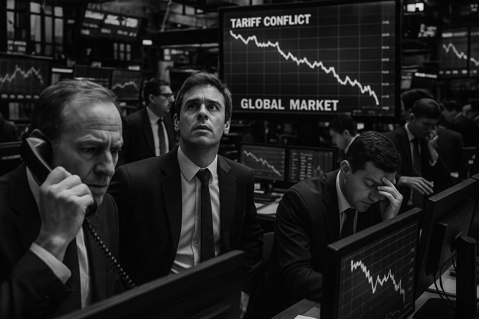 London’s FTSE 100 falls sharply as Trump’s sweeping new tariffs deepen global market fears