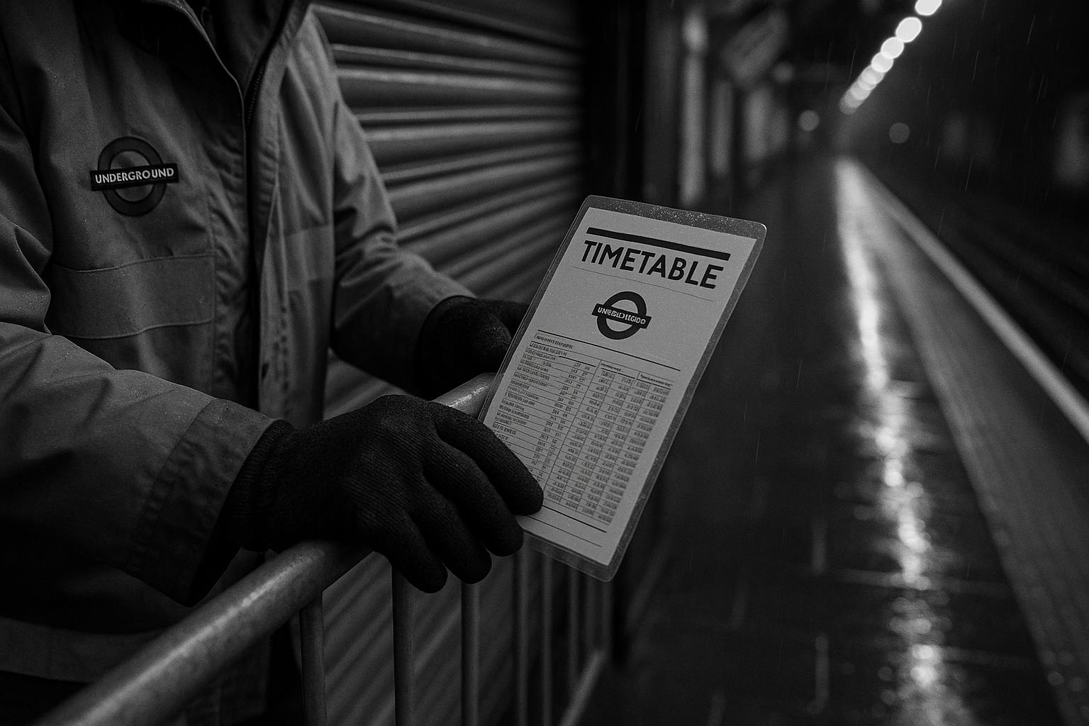 London braces for seven days of rolling Tube strikes in September