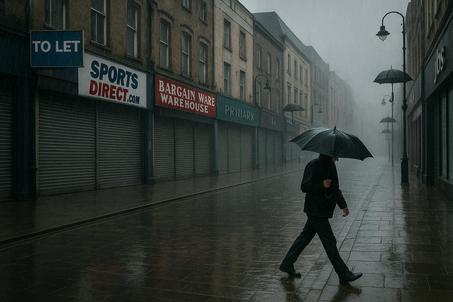 UK retail footfall plunges further as weather and taxes dampen consumer confidence