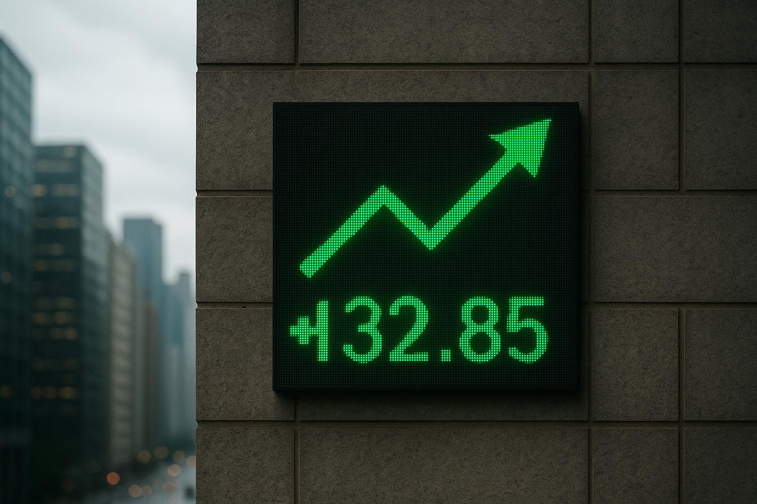 FTSE 100 hits record high amid WPP's sharp decline and economic outlook shifts