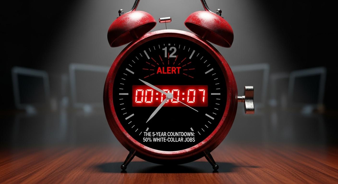 AI revolution threatens middle-class jobs and societal stability, experts warn