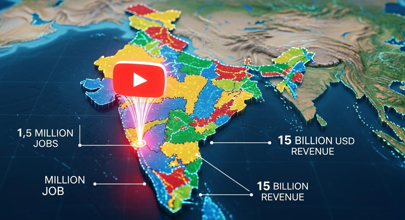 YouTube’s transformative role in shaping India’s creator economy and cultural export