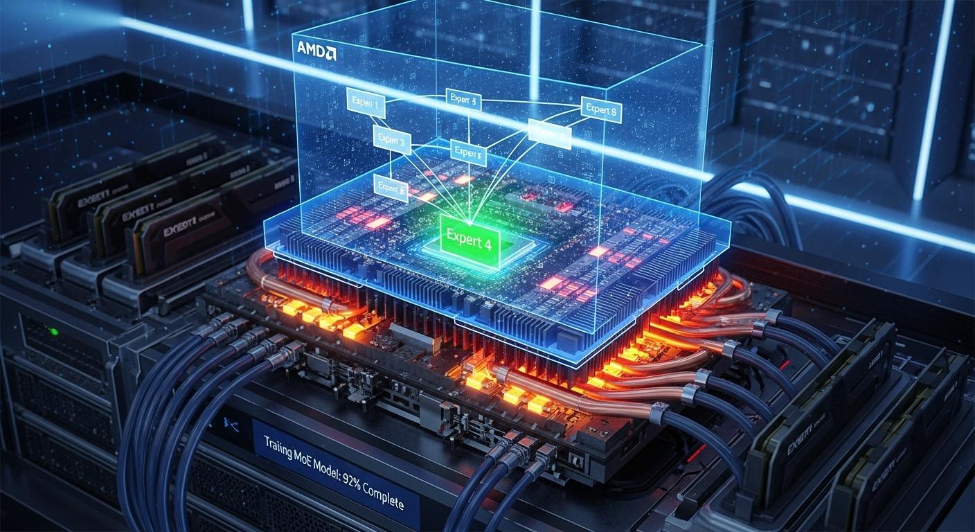 Zyphra trains large-scale MoE AI model on AMD hardware, signalling a shift in AI training landscape