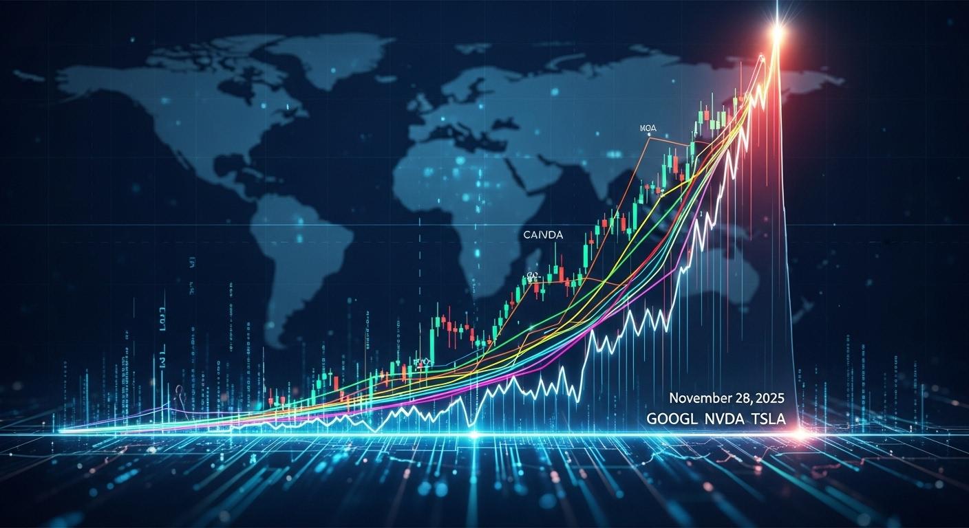 Tech giants lead unprecedented market rally as Google, Nvidia, and Tesla push AI and innovation milestones