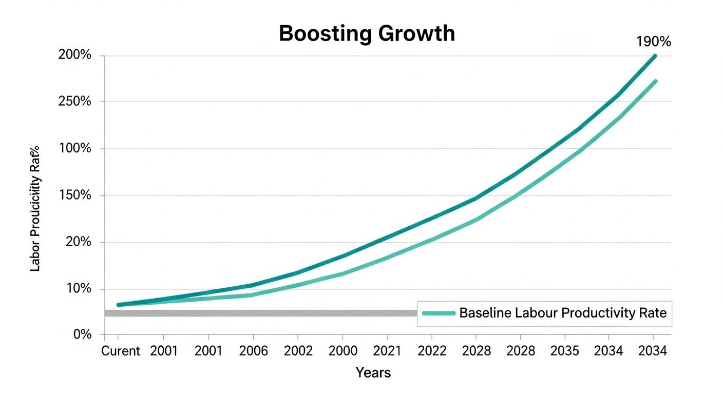 Anthropic study forecasts AI could nearly double US productivity growth in next decade
