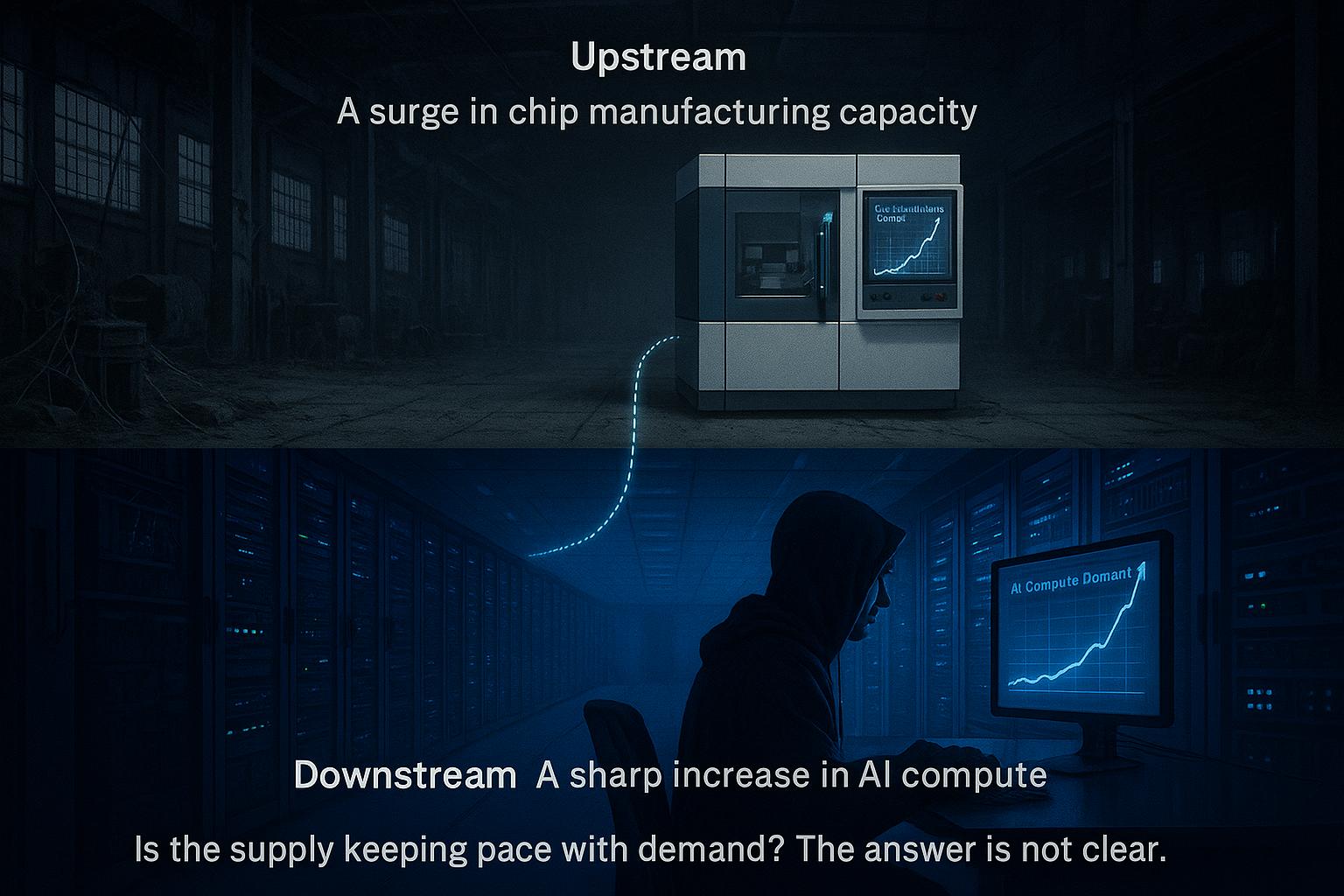 Is Upstream Chip Supply Diverging from Downstream AI Compute Demand?