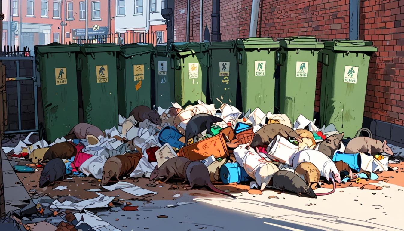 birmingham bin strike raises serious public health concerns as waste piles up