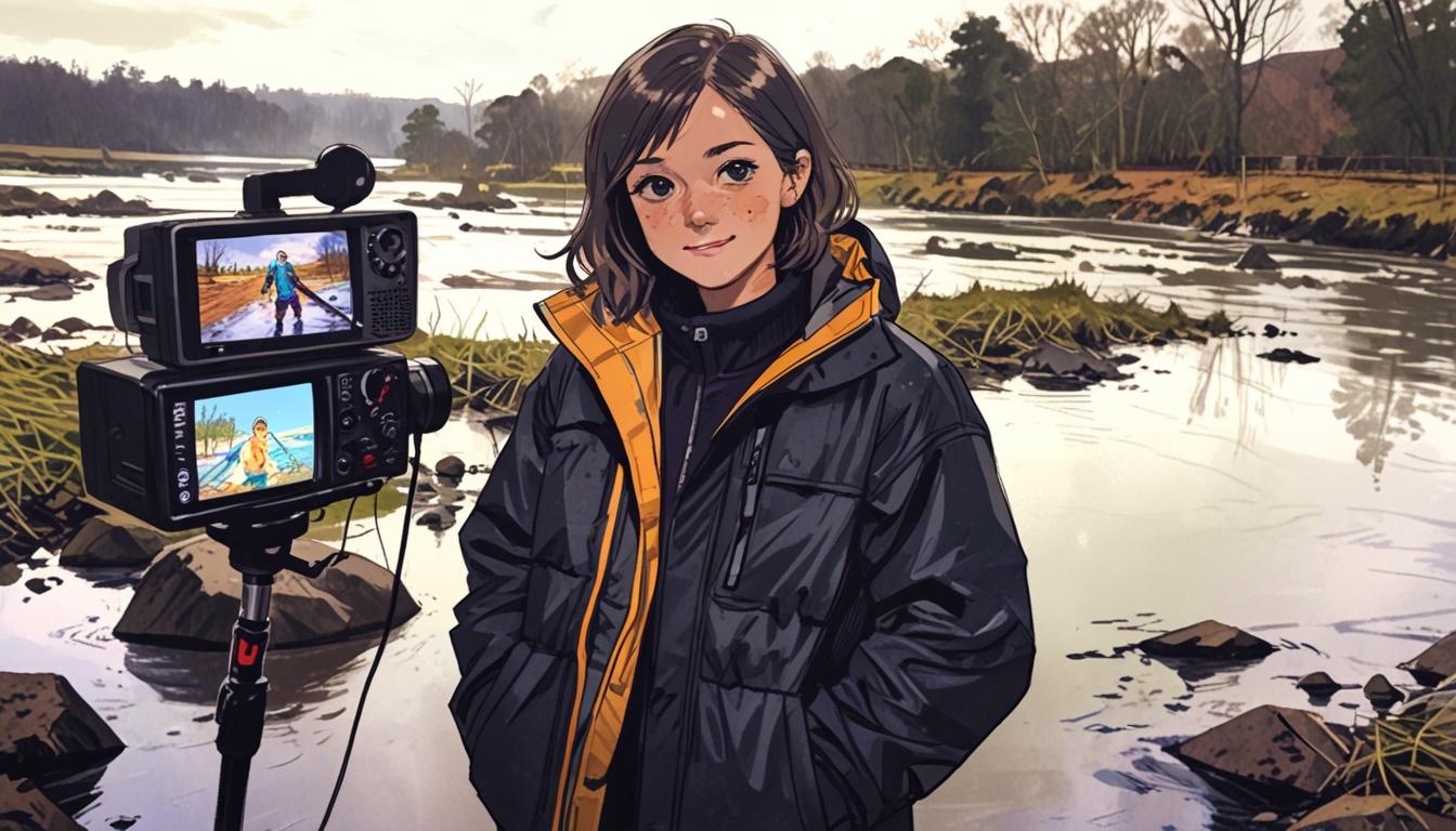 BBC South Today presenter Alexis Green recovers with humour after live TV slip-up