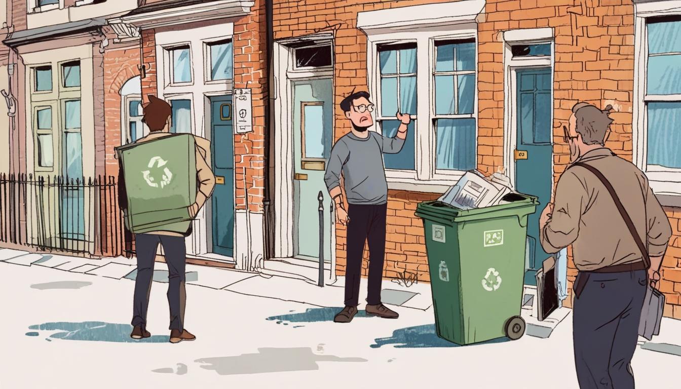 Tenant and landlord clash over wheelie bin mix-up escalates unexpectedly
