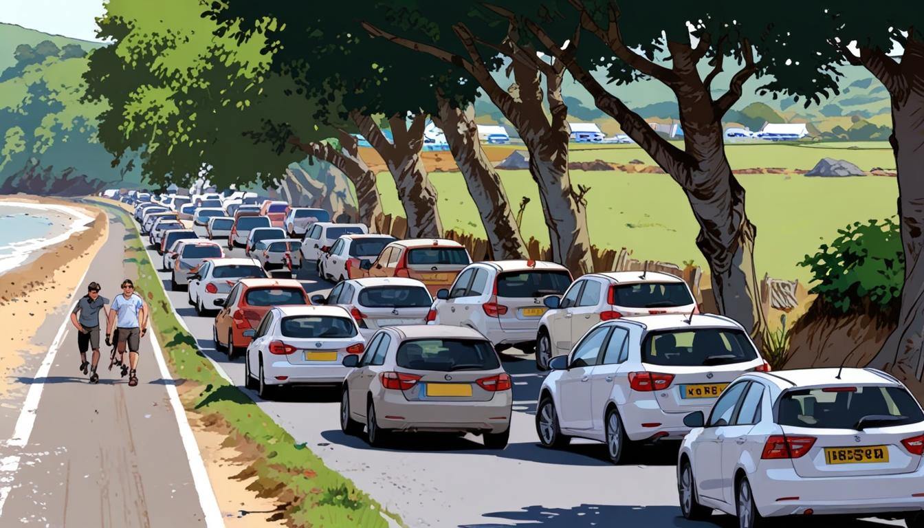 Traffic chaos and community concerns as Newborough struggles with rising visitor numbers